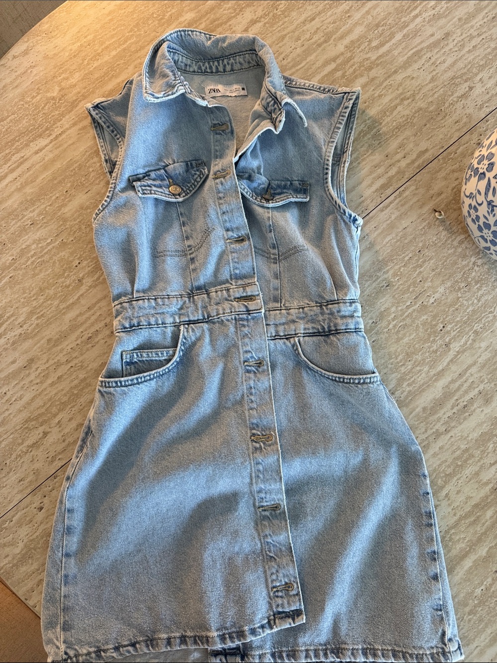 Zara denim dress